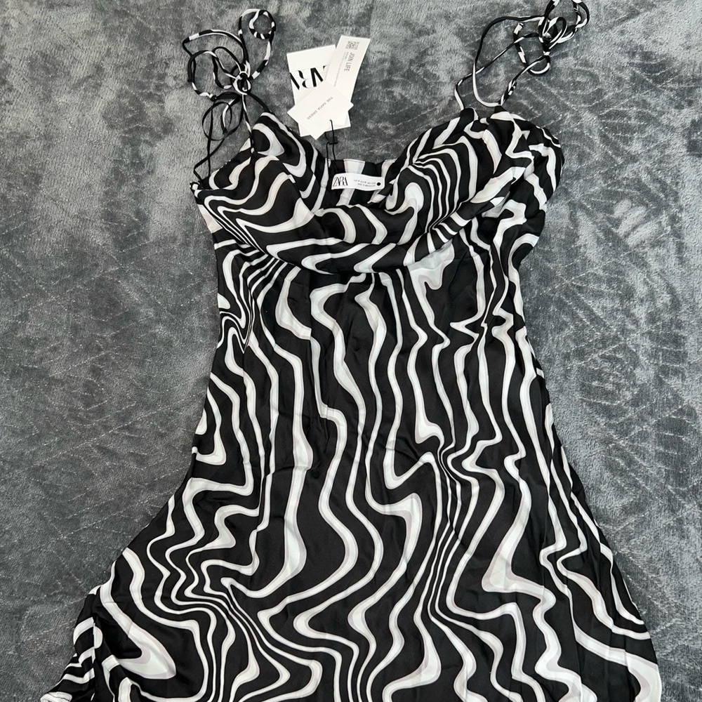 Zara silky dress